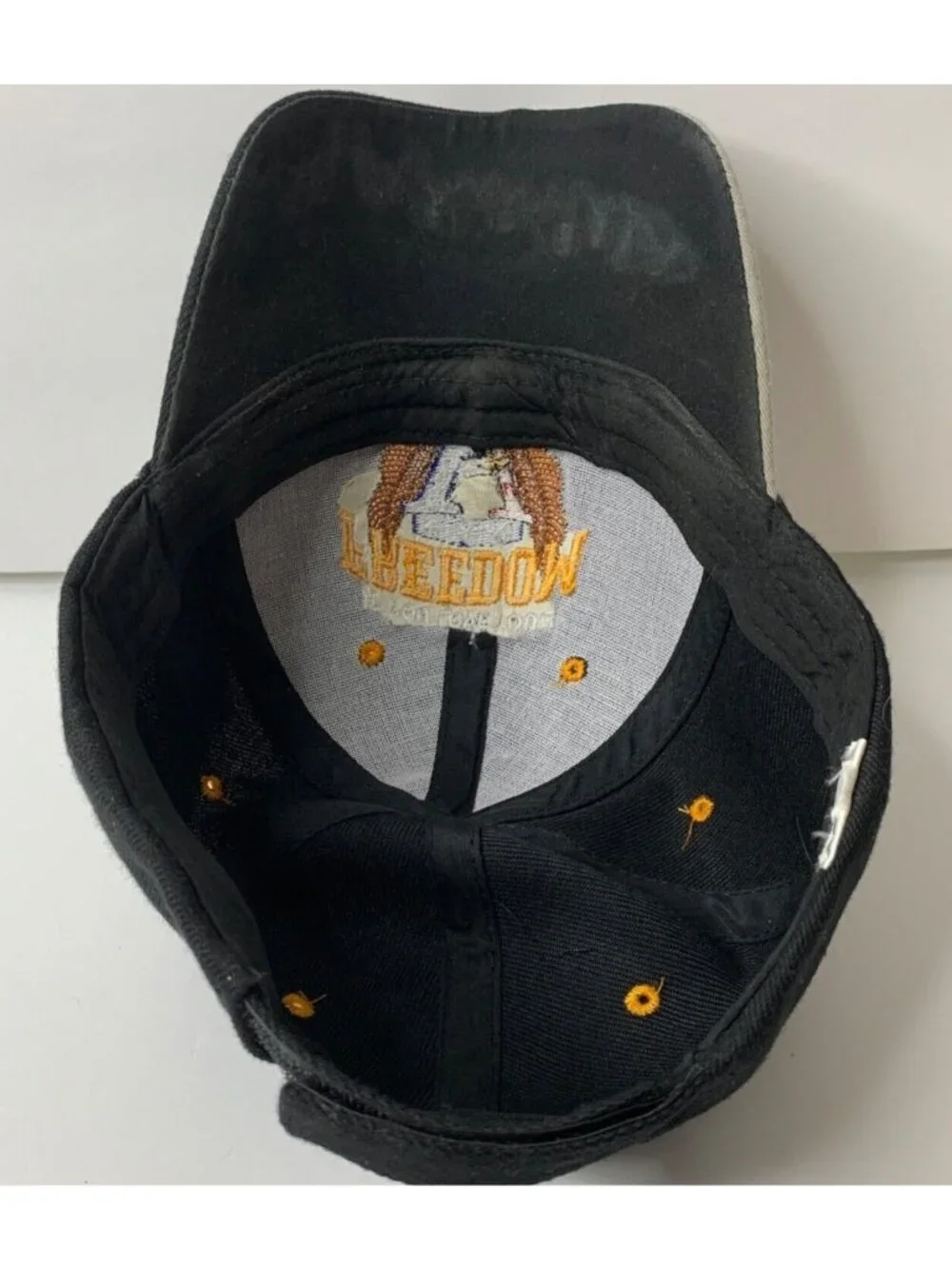 Thank a Vet - Veterans Freedom Black Patriotic Baseball Cap Adjustable